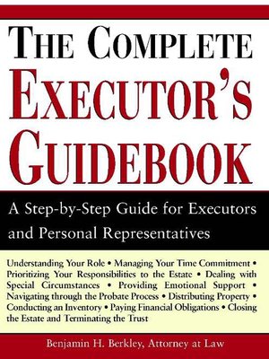 cover image of The Complete Executor's Guidebook